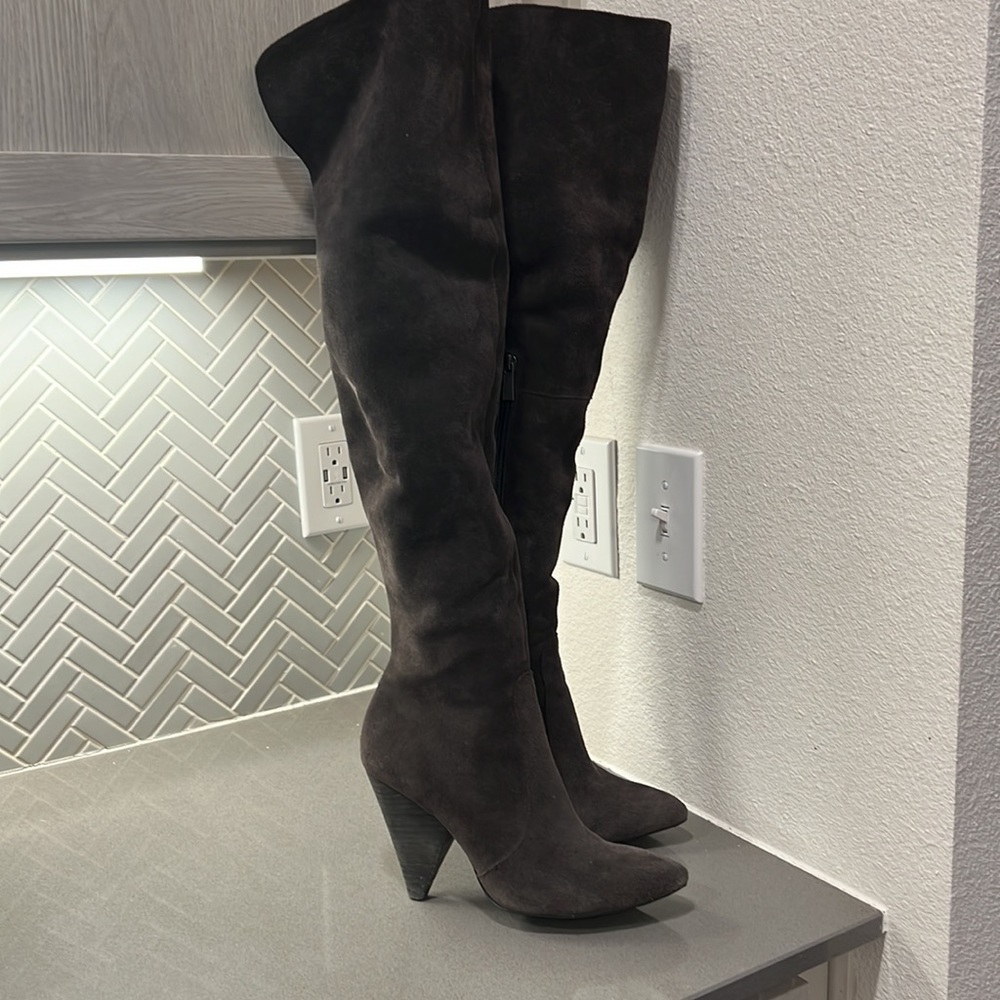 Vince Camuto mole suede over the knee boots
